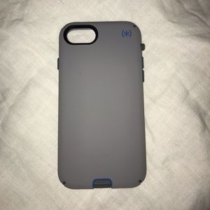 Speck grey/blue phone case